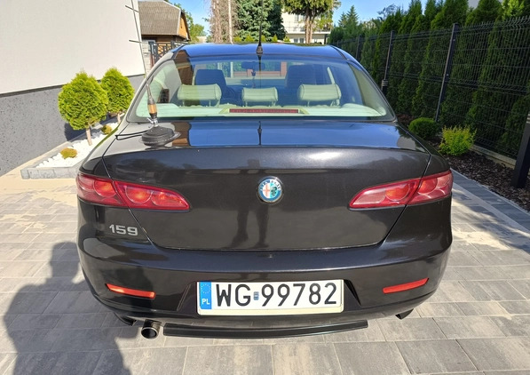Alfa Romeo 159 cena 9999 przebieg: 263000, rok produkcji 2007 z Dąbie małe 29